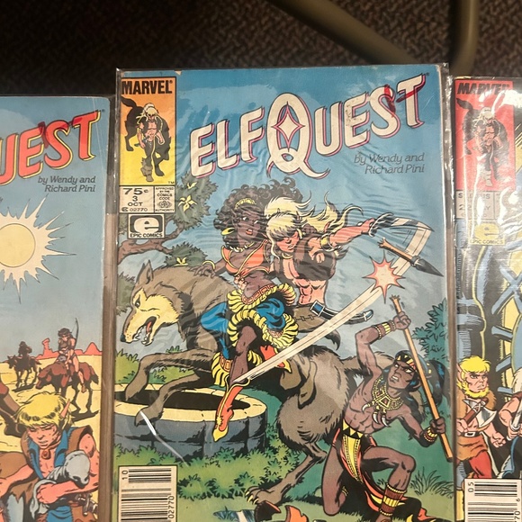 Vintage Comic Book Lot of 6: ElfQuest & Power Man Lot (5 ElfQuest, 1 Power Man) - Picture 2 of 7